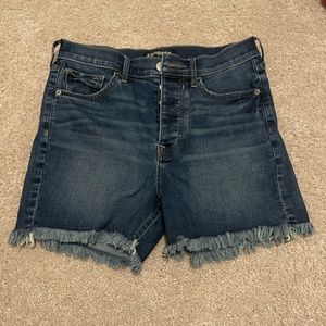Express midi high rise shorts